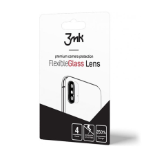 3MK LENS PROTECTION kameravédő üveg 4db (flexibilis, karcálló, ultravékony, 0.2mm, 7H) ÁTLÁTSZÓ Apple iPhone 12 mobiltelefon kellék