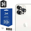 3MK Lens Protection Pro Apple iPhone 15 Pro Max kamera védő rugalmas üveg - Ezüst (5903108530064)