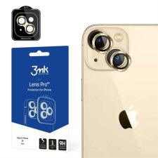 3MK Lens Protection Pro iPhone 14 6,1&quot; arany kamera védőfólia rögzítőkerettel mobiltelefon kellék