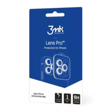 3MK LENS PROTECTION PRO kameravédő üveg (2.5D, 9H + segédkeret) ÁTLÁTSZÓ, GP-150356 mobiltelefon kellék