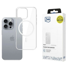 3MK MagCase MagSafe-kompatibilis tok iPhone 16 Pro Max - átlátszó tok és táska