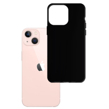 3MK Matt Case Apple iPhone 14 Plus Szilikon Tok - Fekete tok és táska