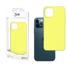 3MK Matt Case iPhone 12/12 Pro 6,1" sárgászöld tok tok és táska