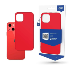 3MK - Matt Tok - iPhone 13 mini - Piros tok és táska