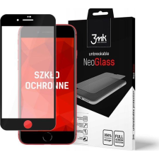 3MK NeoGlass kompozit üvegfólia 8H Fekete Apple iPhone SE 2020/2022 (3MKNEOGLASSSE20) mobiltelefon kellék