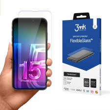3mk Protection Apple iPhone 15 - 3mk FlexibleGlass™ - 3mk FlexibleGlass™ fólia mobiltelefon kellék
