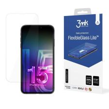 3mk Protection Apple iPhone 15 - 3mk FlexibleGlass Lite™ - 3mk FlexibleGlass Lite ™ fólia mobiltelefon kellék