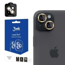 3mk Protection Apple iPhone 15 Plus - 3mk lencsevédelem Pro Sárga fólia mobiltelefon kellék