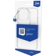 3MK Samsung Galaxy A73 5G szilikon tok, átlátszó, 1.2mm, 3MK Clear Case tok és táska