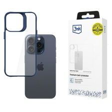 3MK Satin Armor Case+ tok iPhone 15 Pro - kék tok és táska