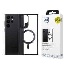 3MK Satin Armor MagCase tok Samsung Galaxy S24 Ultra - átlátszó-fekete tok és táska