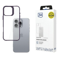 3MK SatinArmor+ tok iPhone 16 Pro Max - lila tok és táska