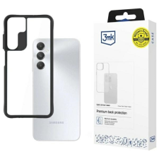 3MK SatinArmor+ tok Samsung Galaxy A05s - átlátszó fekete szegéllyel tok és táska