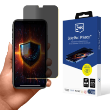 3MK silky matt privacy belátásgátló fólia apple iphone 11 w-3slmatpv-aip11 mobiltelefon kellék