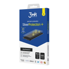3MK SILVER PROTECTION+ képernyővédő fólia (antibakteriális, öngyógyító, NEM íves, 0.21mm) ÁTLÁTSZÓ mobiltelefon kellék