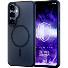 3MK Smoke MagCase Samsung Galaxy S25 Telefon tok - Fekete (5903108615426) tok és táska