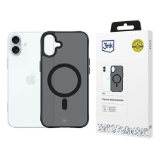 3MK Smoke MagCase tok iPhone 16 Plus - fekete tok és táska