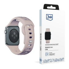 3MK szilikon óraszíj Apple Watch 38/40/41mm - bézs okosóra kellék