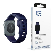 3MK szilikon óraszíj Apple Watch 38/40/41mm - sötétkék okosóra kellék