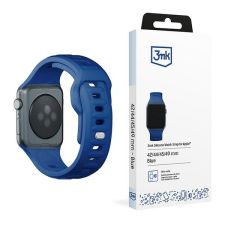 3MK szilikon óraszíj Apple Watch 42/44/45/49mm - kék okosóra kellék