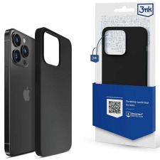 3MK Szilikon tok iPhone 14 Pro 6,1" fekete tok és táska
