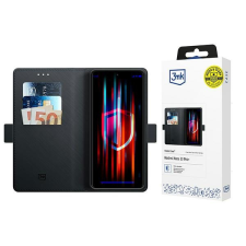 3MK Wallet könyvtok kártyatartóval Xiaomi Redmi Note 13 Pro Plus - fekete tok és táska
