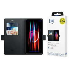 3MK Wallet könyvtok Samsung Galaxy S24 - fekete tok és táska