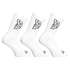 3PACK fehér Styx hosszú zokni (3HV1061) XL