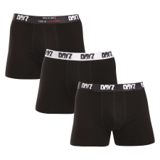  3PACK fekete DAYZ férfi boxeralsó (DZ001) XL férfi alsó