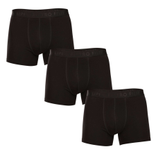3PACK fekete Pietro Filipi férfi boxeralsó (3BCL001) M férfi alsó