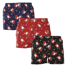 3PACK férfi bő szárú boxeralsók Andrie többszínű (PS 5848) M férfi alsó