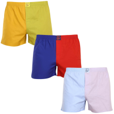 3PACK férfi bő szárú boxeralsók Dedoles többszínű (LB157356) L férfi alsó