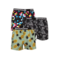 3PACK Férfi bő szárú boxeralsók Horsefeathers Frazier Bundle 4 (AM096F) L férfi alsó