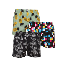  3PACK Férfi bő szárú boxeralsók Horsefeathers Manny Bundle 4 (AM165C) L