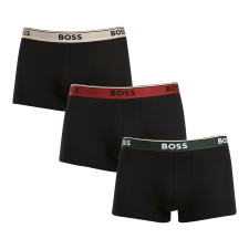 3PACK Férfi boxeralsó BOSS fekete (50517827 968) L férfi alsó