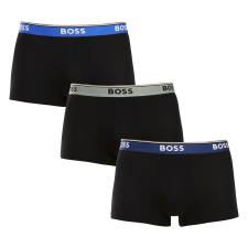  3PACK Férfi boxeralsó BOSS fekete (50517827 969) M férfi alsó