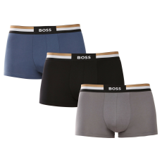  3PACK Férfi boxeralsó BOSS többszínű (50516542 981) XL