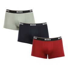3PACK Férfi boxeralsó BOSS többszínű (50517827 967) M férfi alsó