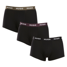 3PACK Férfi boxeralsó HUGO fekete (50517878 988) L férfi alsó