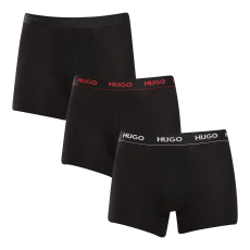  3PACK Férfi boxeralsó HUGO fekete (50517886 991) XL