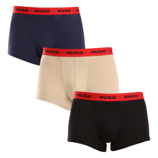  3PACK Férfi boxeralsó HUGO többszínű (50517878 962) XL
