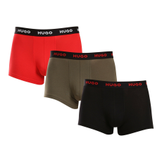  3PACK Férfi boxeralsó HUGO többszínű (50517878 964) L