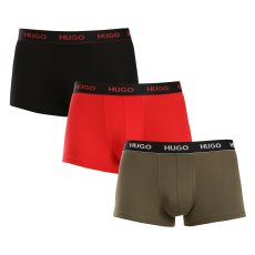  3PACK Férfi boxeralsó HUGO többszínű (50517878 985) XL
