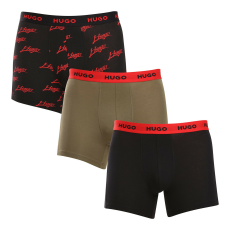  3PACK Férfi boxeralsó HUGO többszínű (50517887 984) L