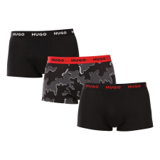 3PACK Férfi boxeralsó HUGO többszínű (50532550 962) XL férfi alsó