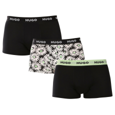  3PACK Férfi boxeralsó HUGO többszínű (50532550 985) L