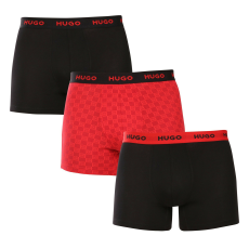  3PACK Férfi boxeralsó HUGO többszínű (50532559 966) L