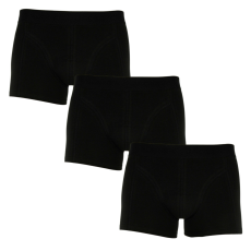  3PACK Férfi boxeralsó Jack and Jones fekete (12127816 - black) XL