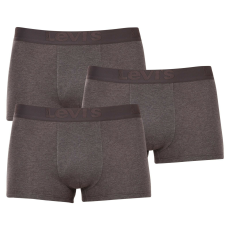  3PACK Férfi boxeralsó Levis szürke (905042001 007) M