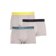 3PACK Férfi boxeralsó Levis szürke (905042001 015) M férfi alsó